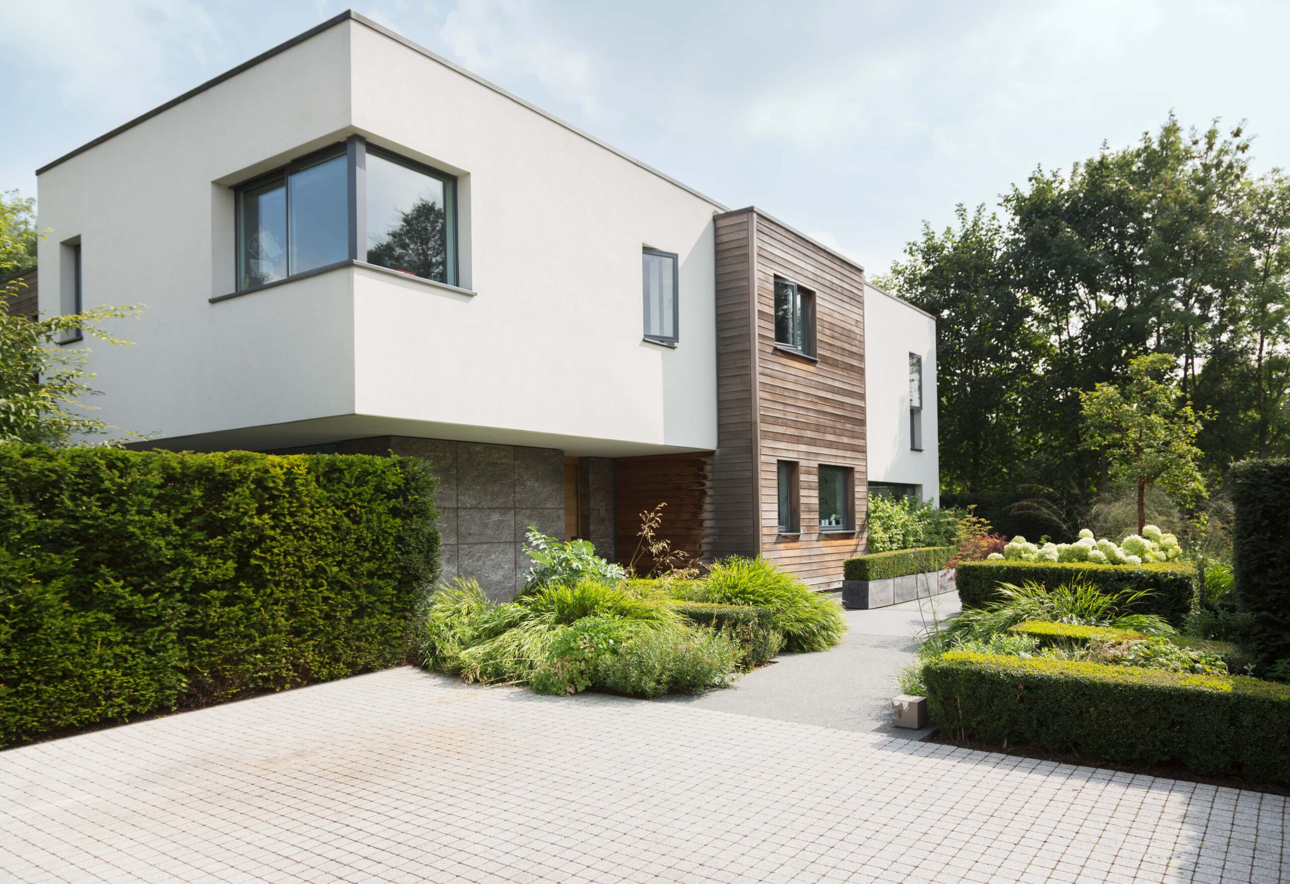 Modernes Haus - energiesparendes Wohnen