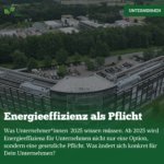 Energieeffizienz als Pflicht