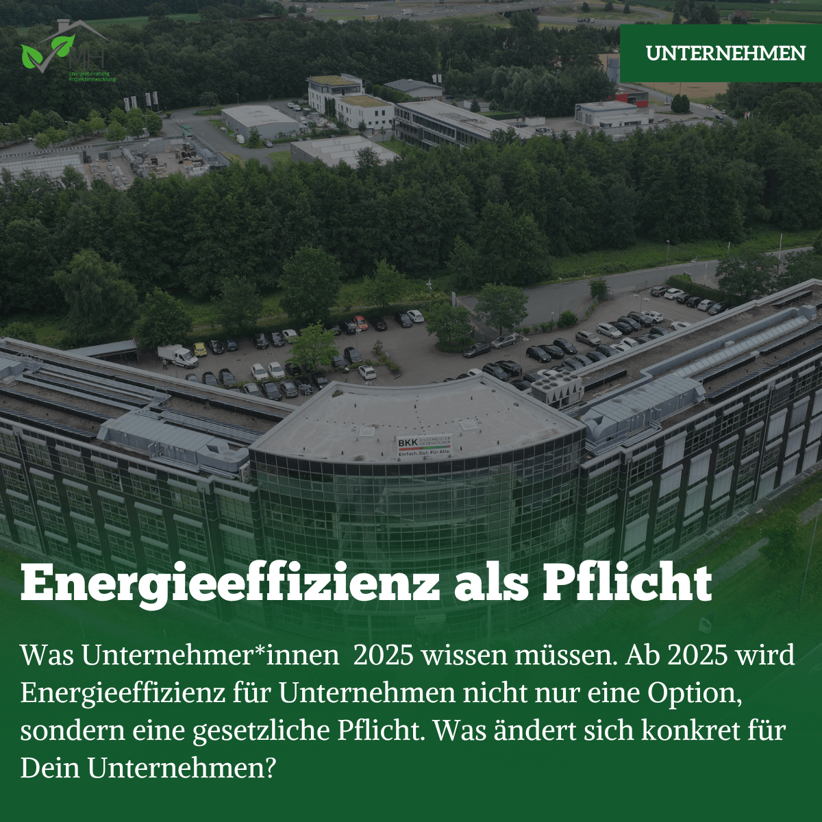 Energieeffizienz als Pflicht: Was Unternehmer*innen wissen müssen