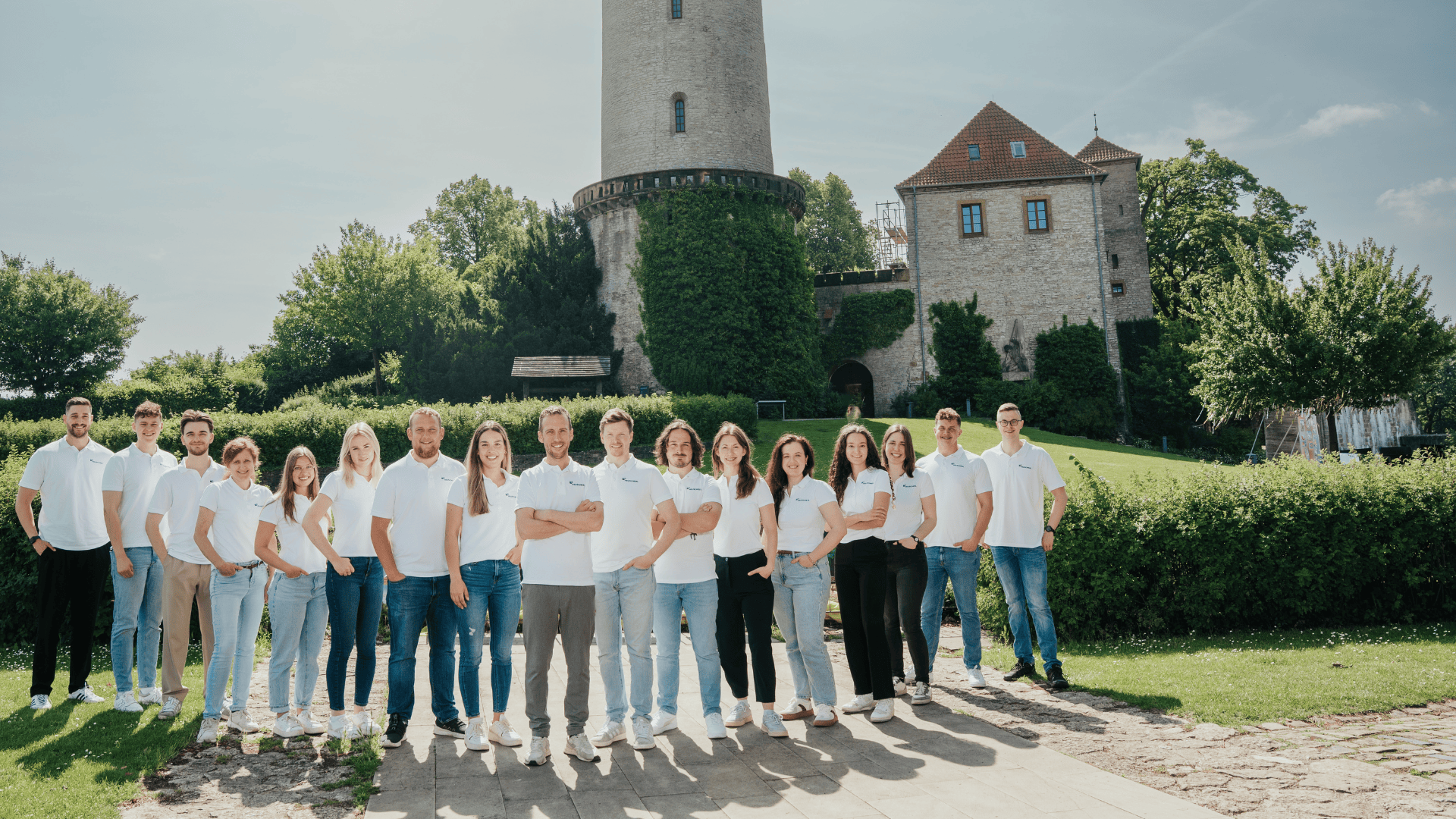 Team Heuschkel Planung Gruppenfoto Sparrenburg