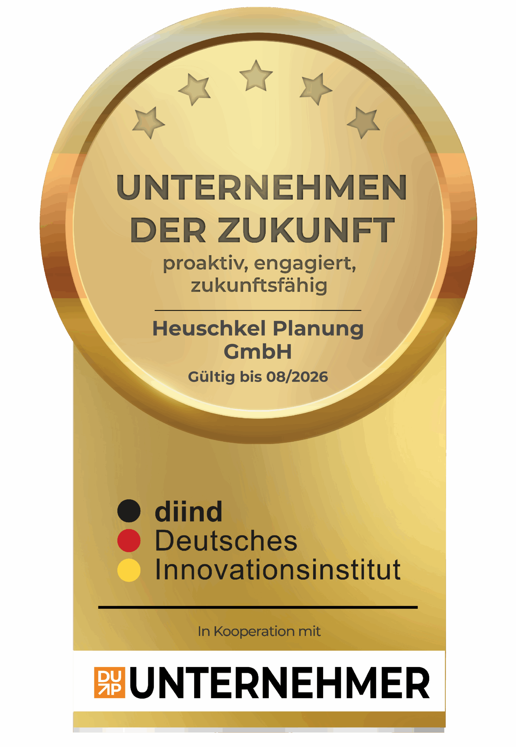 Siegel Unternehmen der Zukunft DIIND